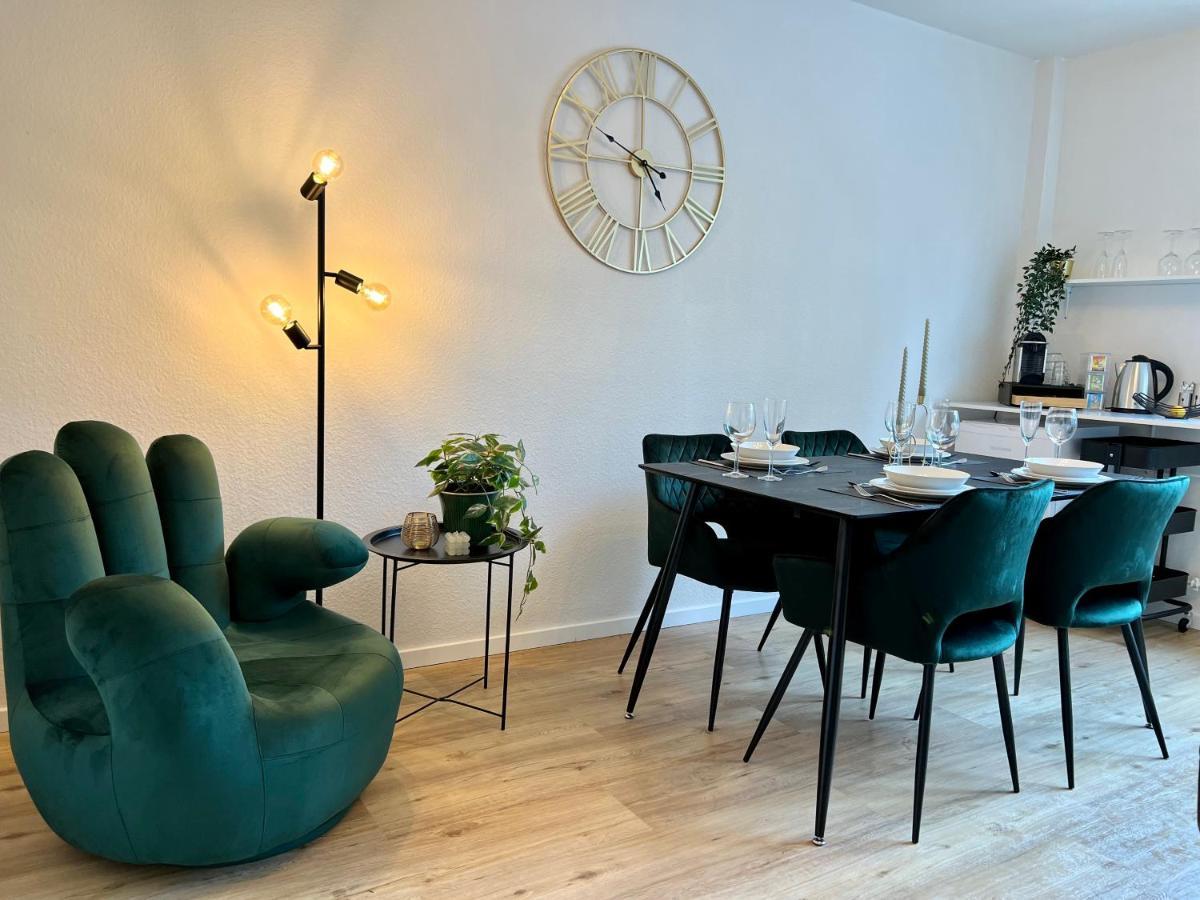 Design Apartment Mit Balkon - Kueche - Netflix إسن المظهر الخارجي الصورة
