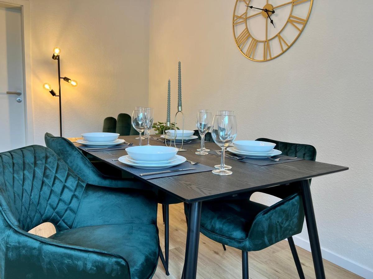 Design Apartment Mit Balkon - Kueche - Netflix إسن المظهر الخارجي الصورة